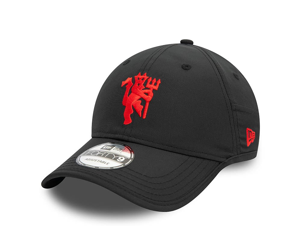 New Era Manchester United Black 9Forty Strapback Gorra