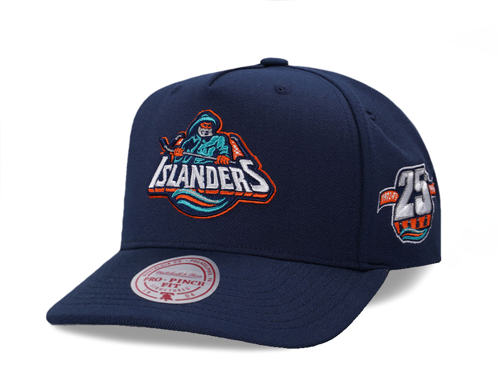 Mitchell & Ness New York Islanders 25th Anniversary Pro Pinch A Frame Snapback Gora