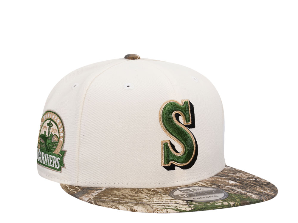 New Era Seattle Mariners 30th Anniversary Realtree Edition 9Fifty Snapback Gorra