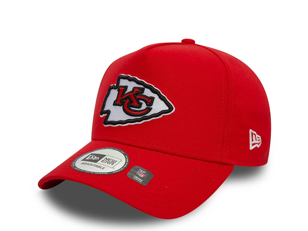 New Era Kansas City Chiefs Red A Frame Snapback Gorra