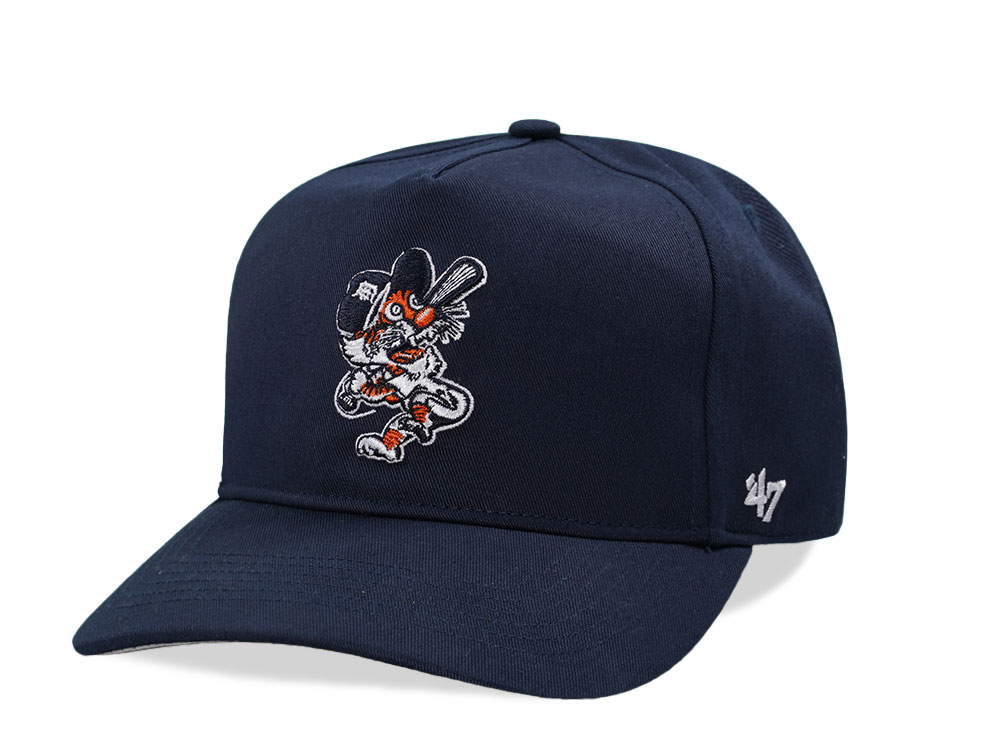 47Brand Detroit Tigers Navy Cooperstown Hitch Snapback Gorra