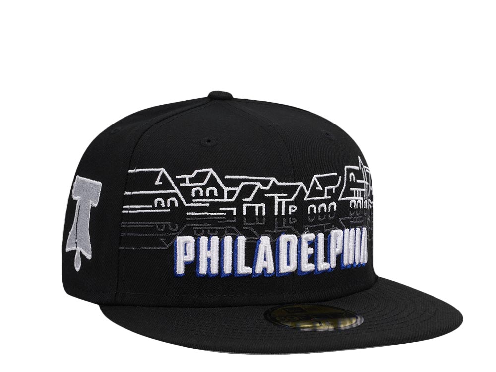 New Era Philadelphia 76ers Black City Edition 59Fifty Fitted Gorra