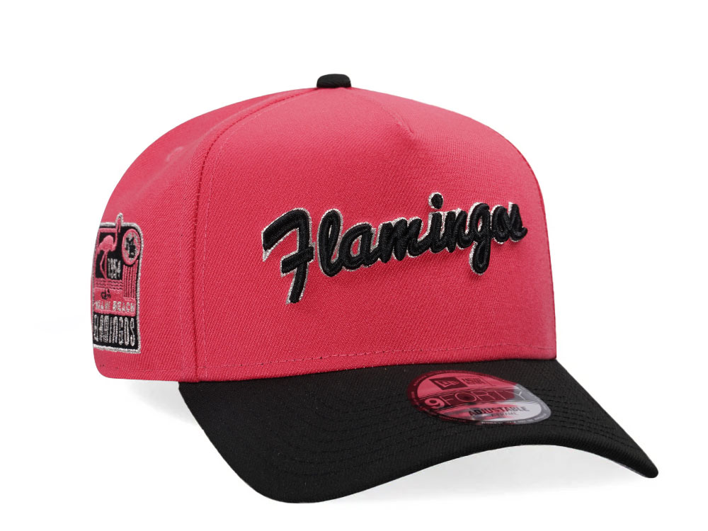 New Era Miami Beach Flamingos 1954 Two Tone Edition A Frame 9Forty Snapback Gorra