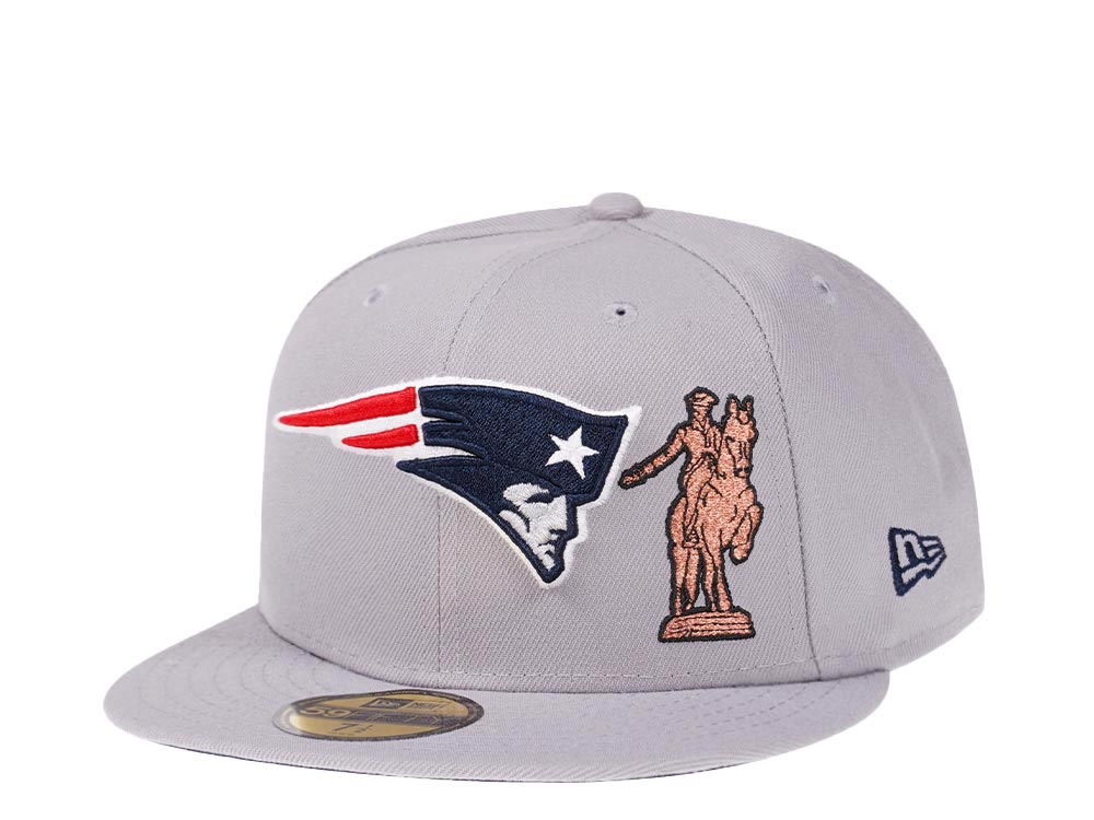 New Era New England Patriots City Icons Grey Edition 59Fifty Fitted Gorra