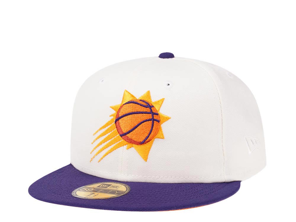 New Era Phoenix Suns Creme Two Tone Edition 59Fifty Fitted Gorra