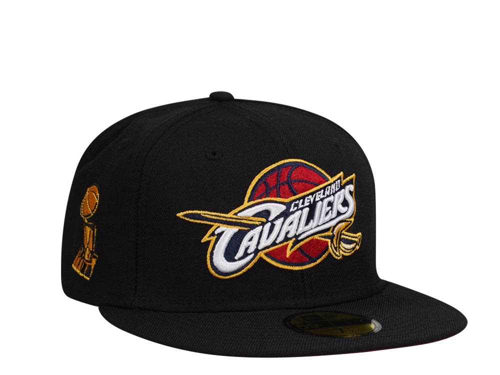 New Era Cleveland Cavaliers Black Champions Edition 59Fifty Fitted Gorra