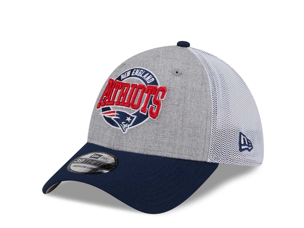 New Era New England Patriots Heather E3 Two Tone Edition 39Thirty Stretch Gorra