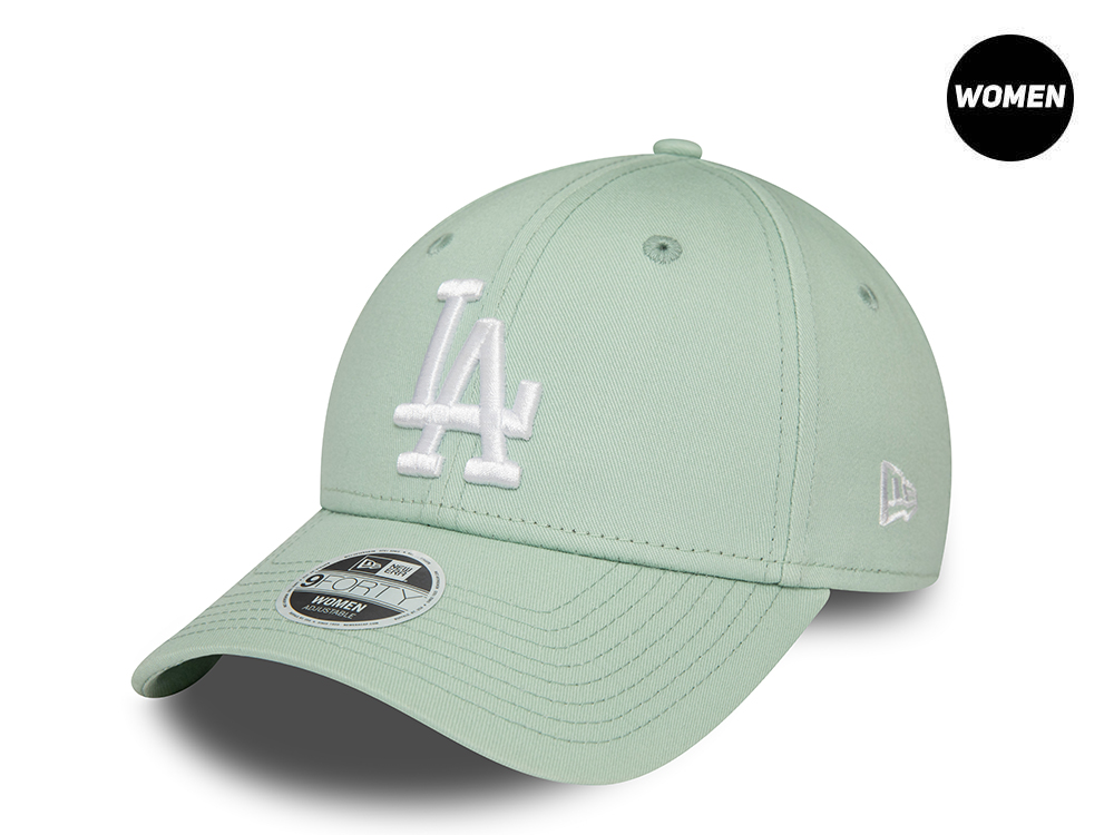 New Era Los Angeles Dodgers League Essential Aloe Womens 9Forty Strapback Gorra