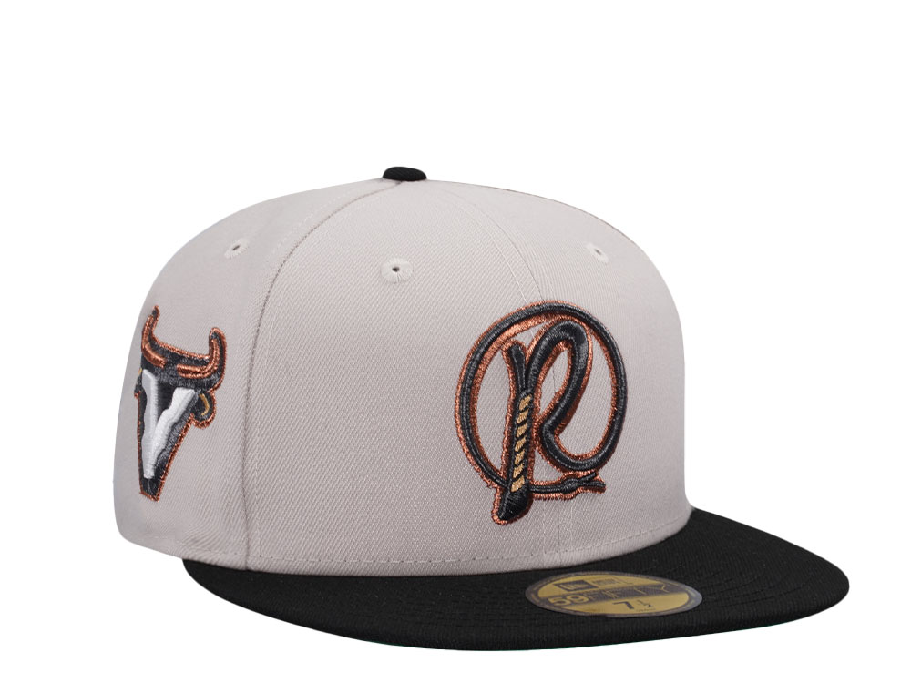 New Era Visalia Rawhide Stone Two Tone Edition 59Fifty Fitted Gorra