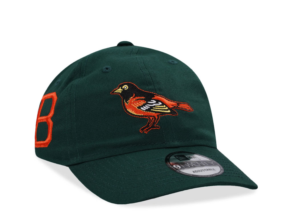 New Era Baltimore Orioles Dark Green 9Twenty Strapback Gorra