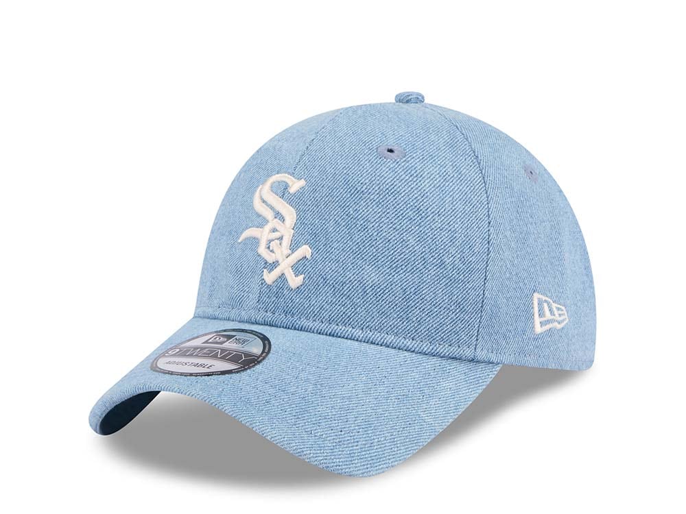 New Era Chicago White Sox Washed Denim 9Twenty Strapback Gorra