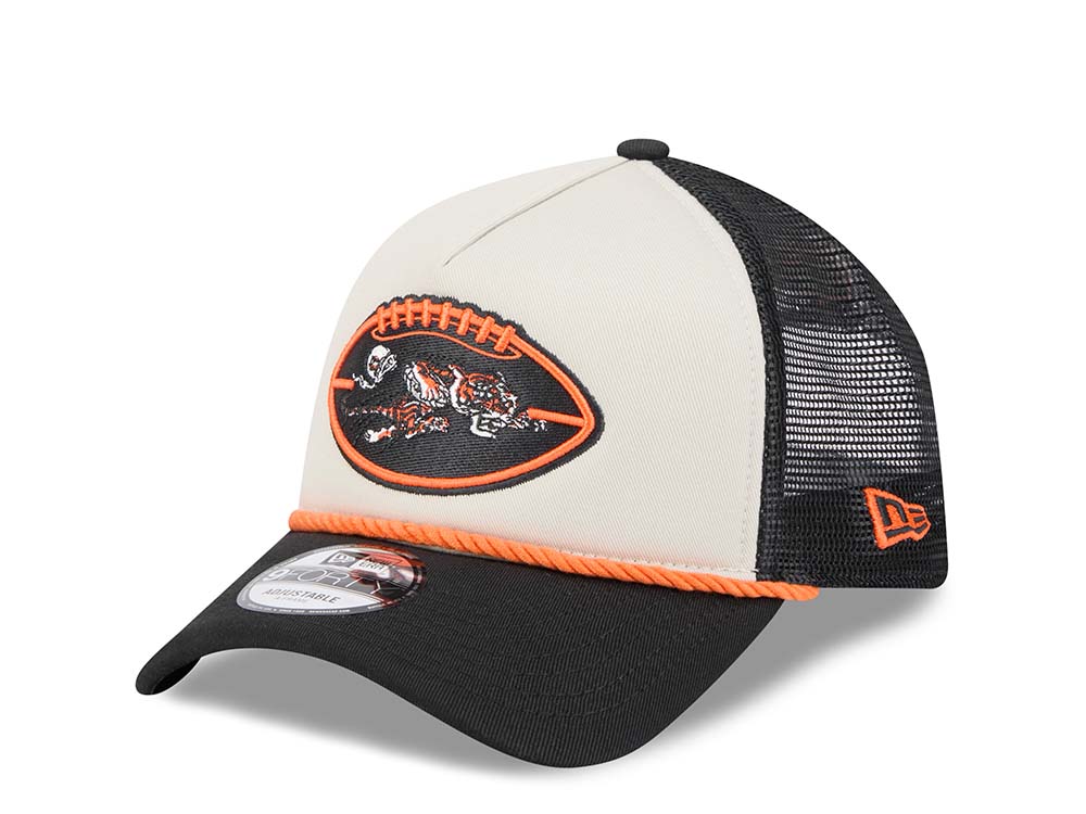 New Era Cincinnati Bengals Sideline 2024 9Forty A Frame Trucker Snapback Gorra