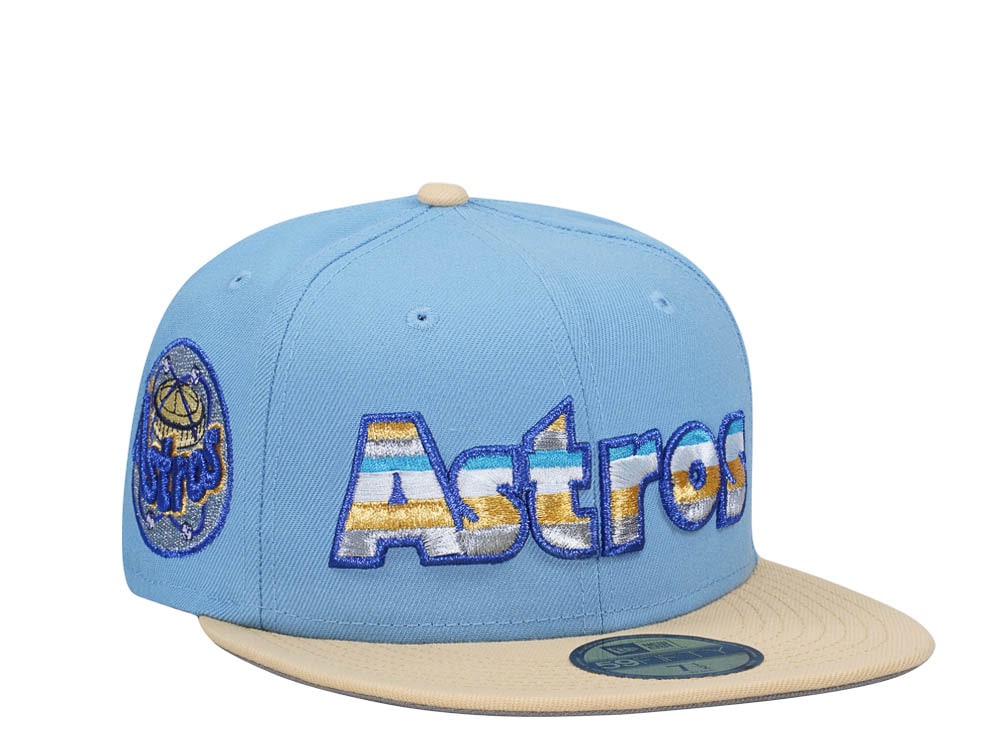 New Era Houston Astros Metallic Wonder Edition 59Fifty Fitted Gorra