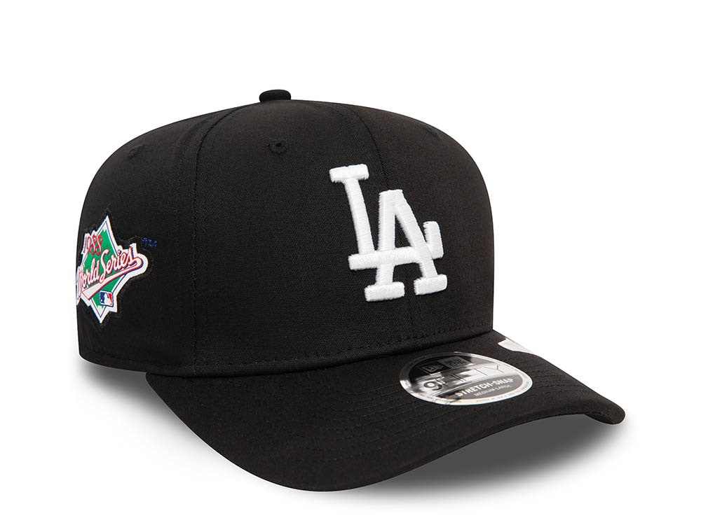 New Era Los Angeles Dodgers World Series 1988 Black 9Fifty Stretch Snapback Gorra