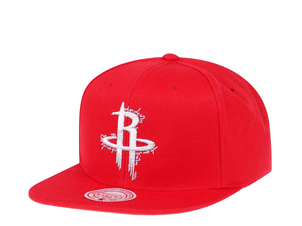 Mitchell & Ness Houston Rockets NBA Embroidery Glitch Hardwood Classic Snapback Gorra