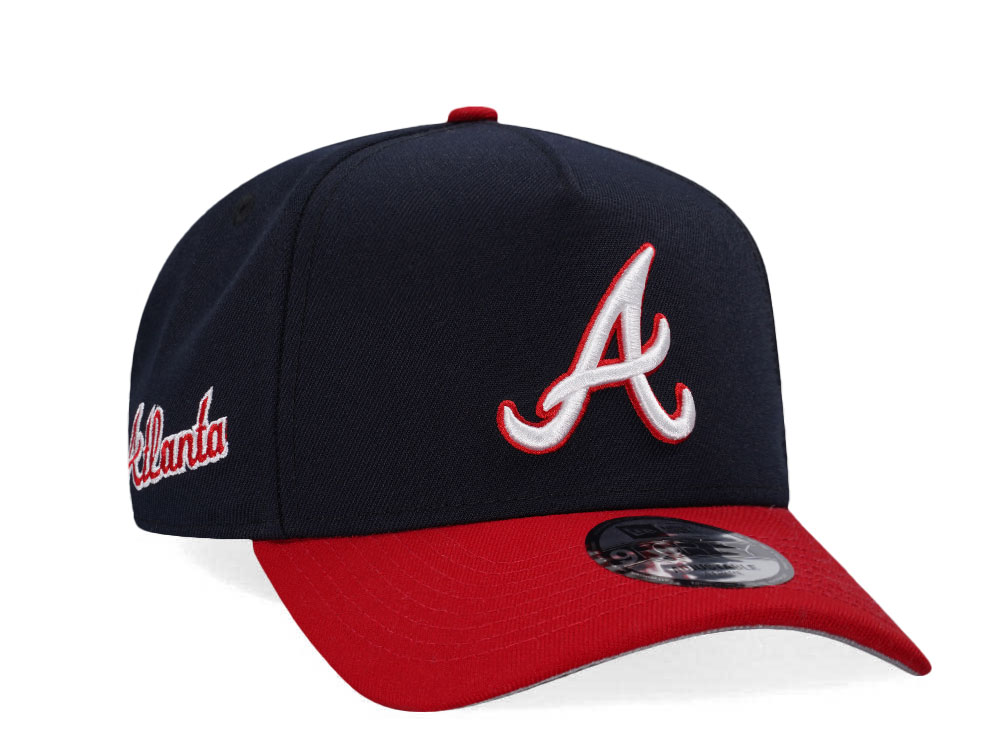 New Era Atlanta Braves Classic Two Tone Edition 9Forty A Frame Snapback Gorra