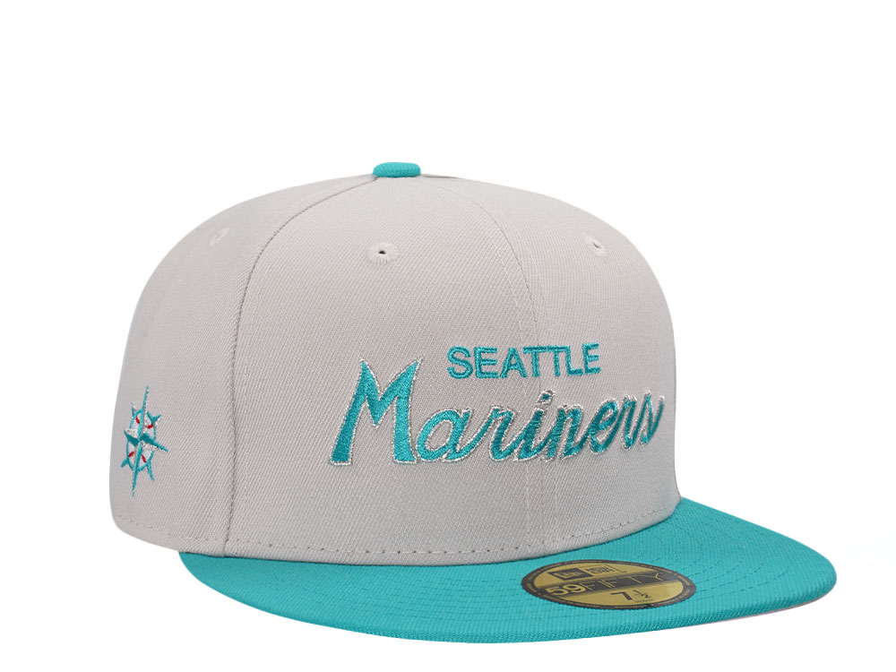 New Era Seattle Mariners Stone Pink Two Tone Edition 59Fifty Fitted Gorra