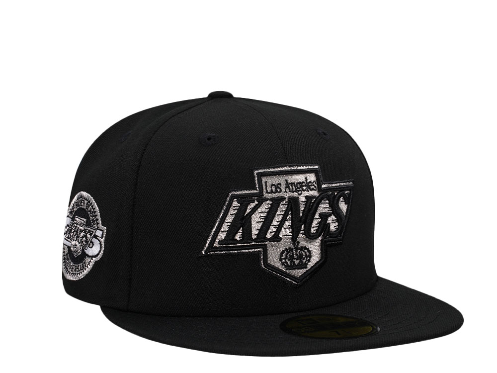 New Era Los Angeles Kings 25th Anniversary Black Prime Edition 59Fifty Fitted Gorra