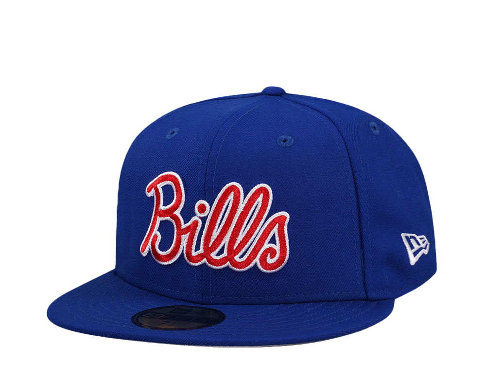 New Era Buffalo Bills Royal Script Edition 59Fifty Fitted Gorra