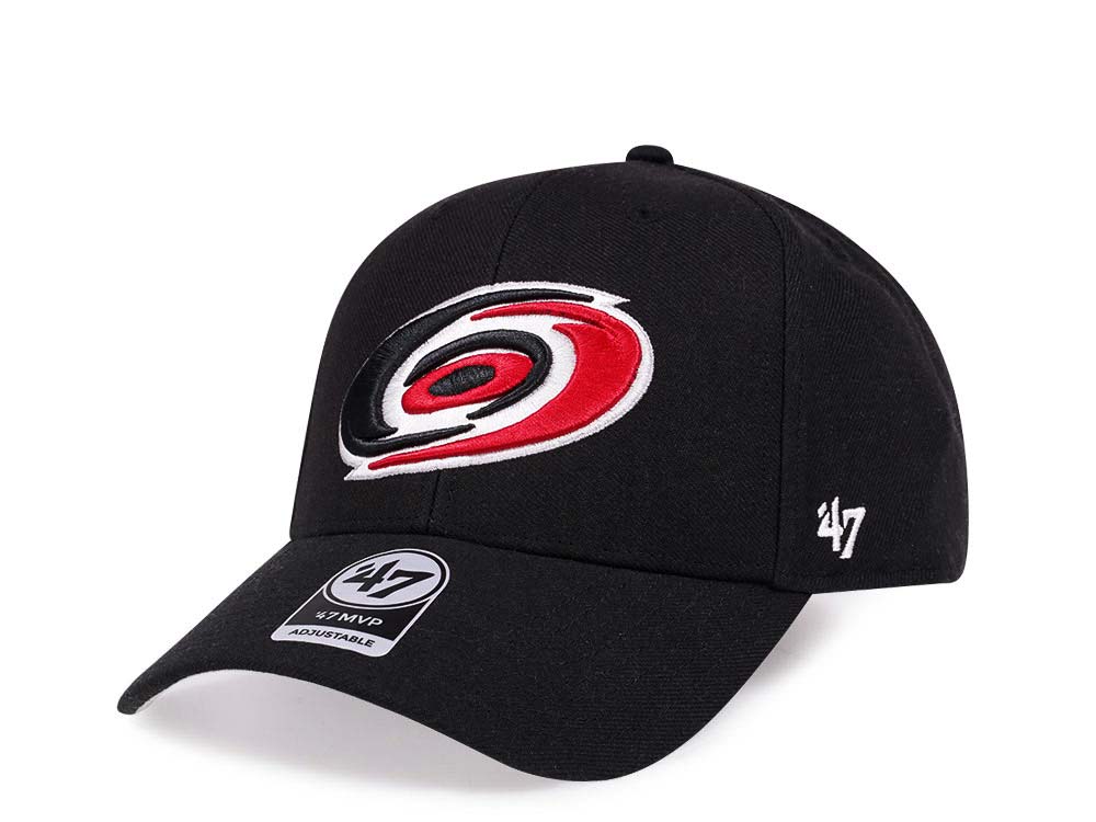 47Brand Carolina Hurricanes Classic Black Strapback Gorra