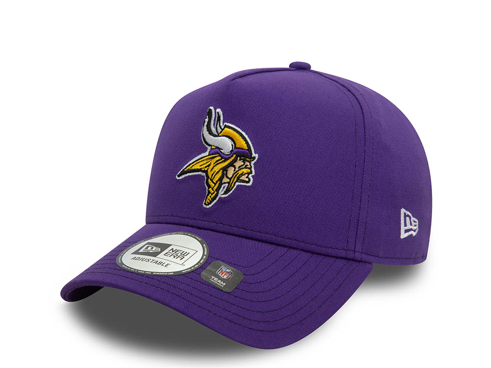 New Era Minnesota Vikings Purple A Frame Snapback Gorra