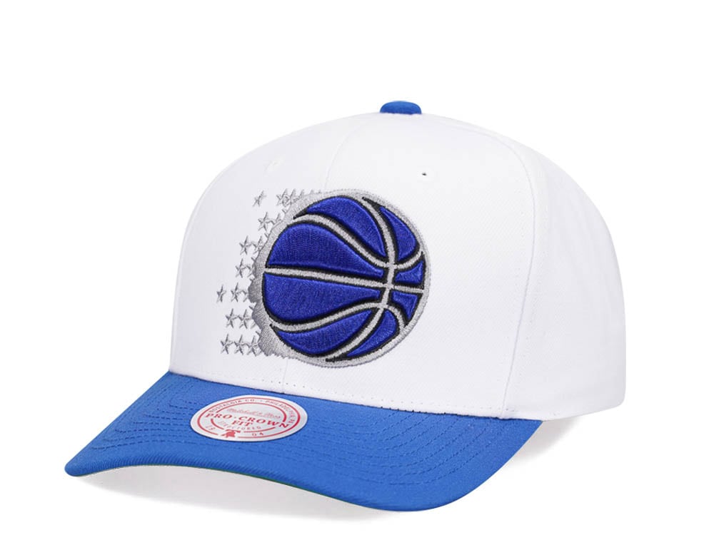 Mitchell & Ness Orlando Magic Team Two Tone 2.0 Pro White Snapback Gorra