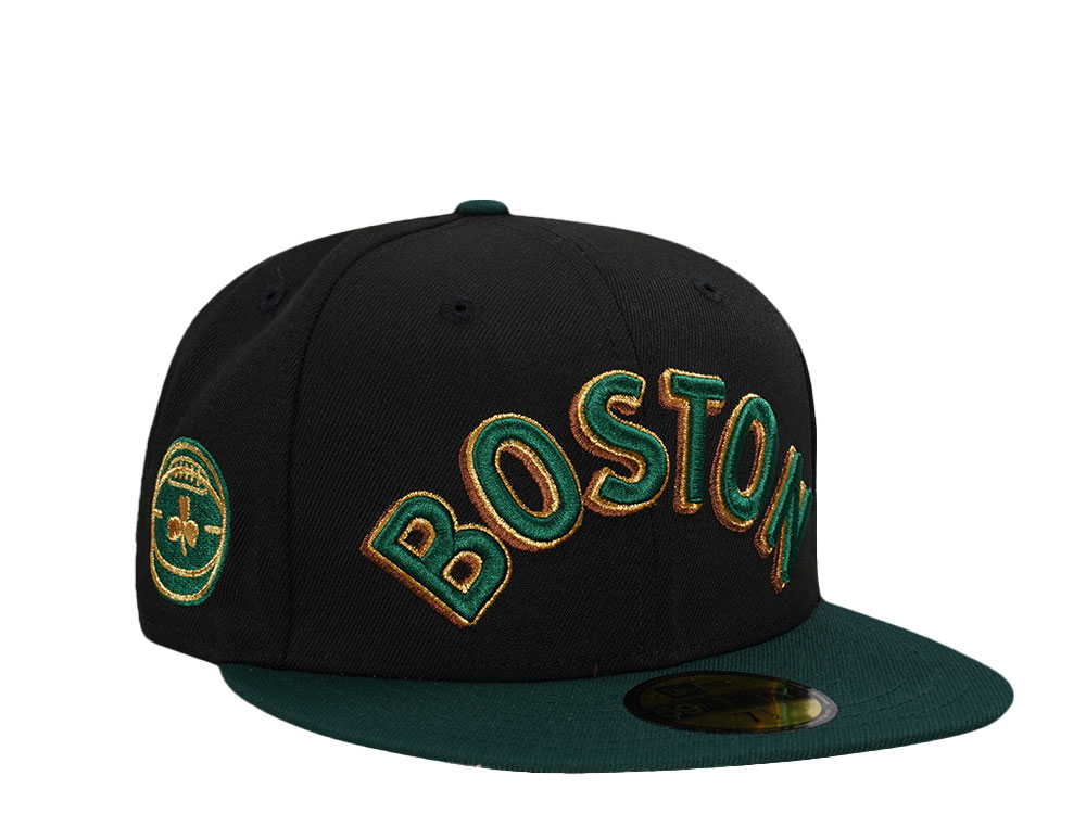 New Era Boston Celtics Gold Two Tone Edition 59Fifty Fitted Gorra