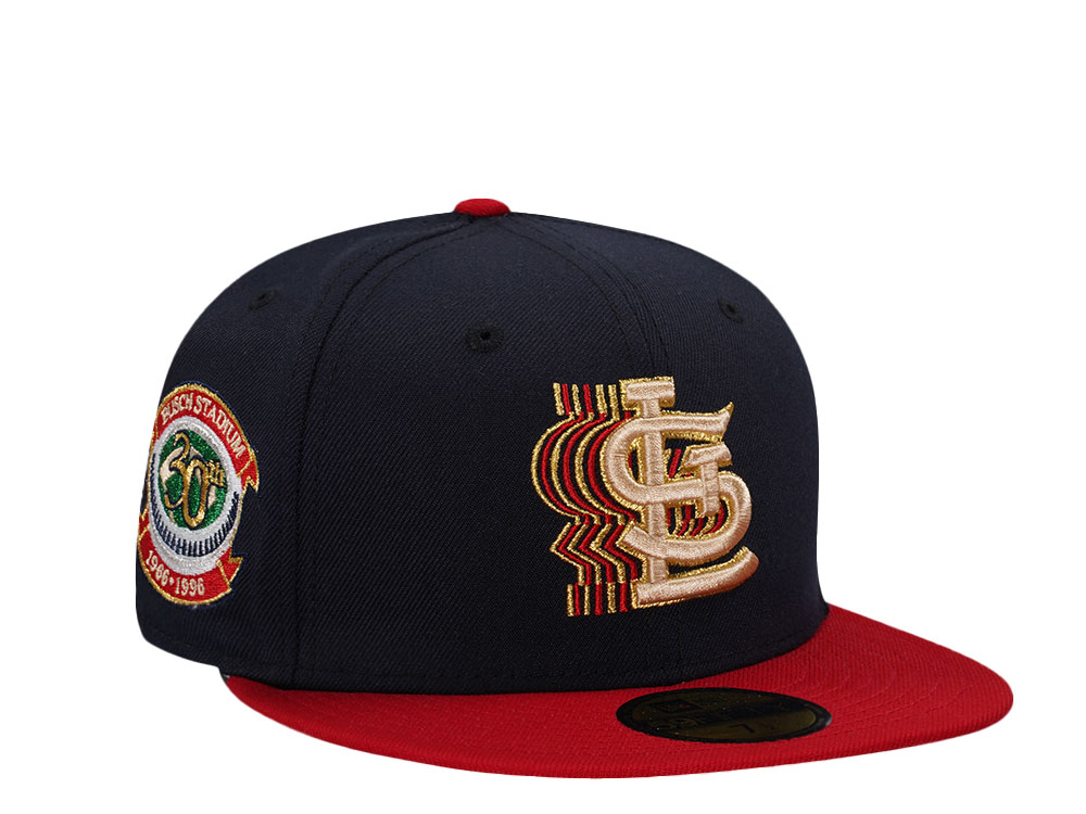 New Era St. Louis Cardinals 30th Anniversary Busch Stadium Two Tone Edition  59Fifty Fitted Gorra