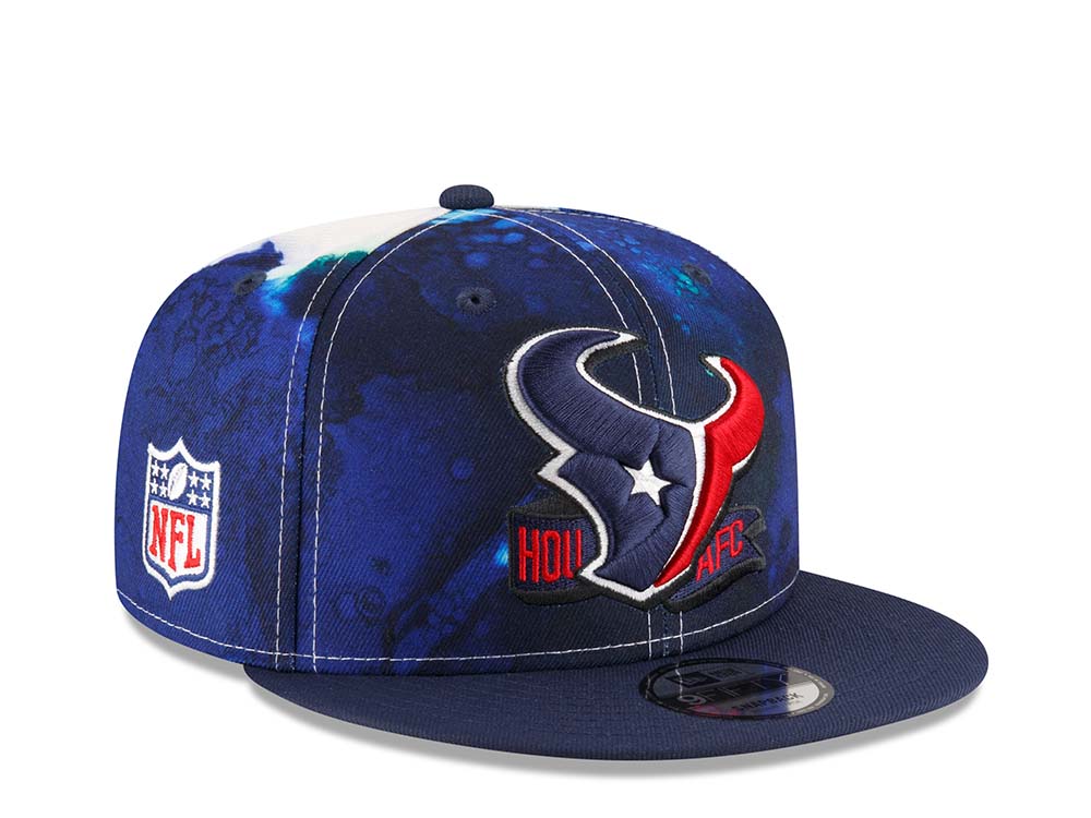 New Era Houston Texans Ink NFL Sideline 2022 9Fifty Snapback Gorra