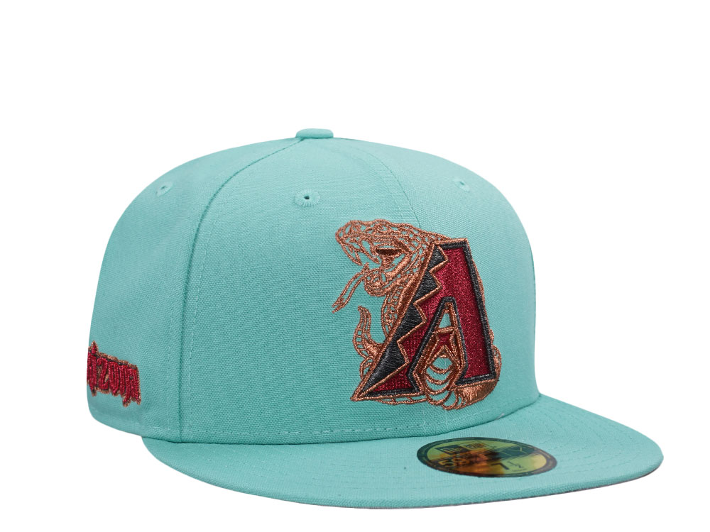 New Era Arizona Diamondbacks Copper Canvas Edition 59Fifty Fitted Gorra