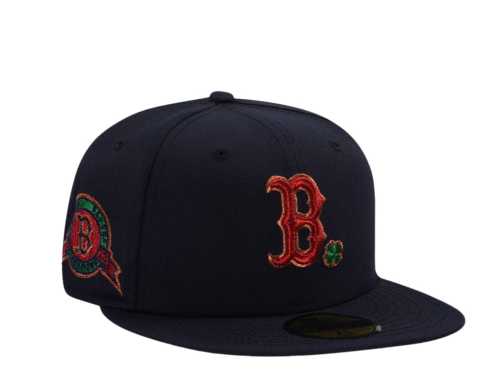 New Era Boston Red Sox World Series Champions 2013 Navy Metallic Edition 59Fifty Fitted Gorra