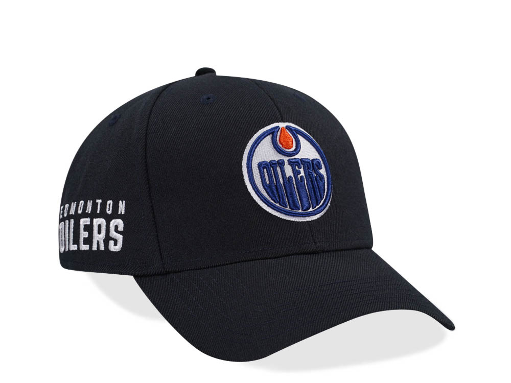 47Brand Edmonton Oilers Navy Sure Shot MVP Snapback Gorra