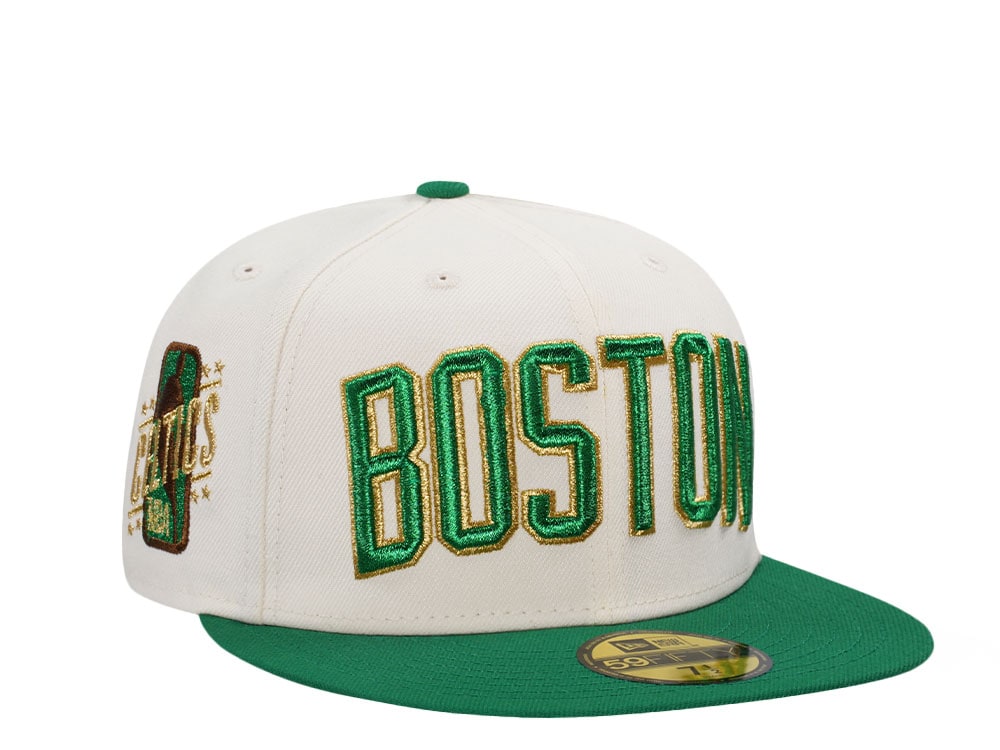 New Era Boston Celtics Chrome Shamrock Two Tone Edition 59Fifty Fitted Gorra