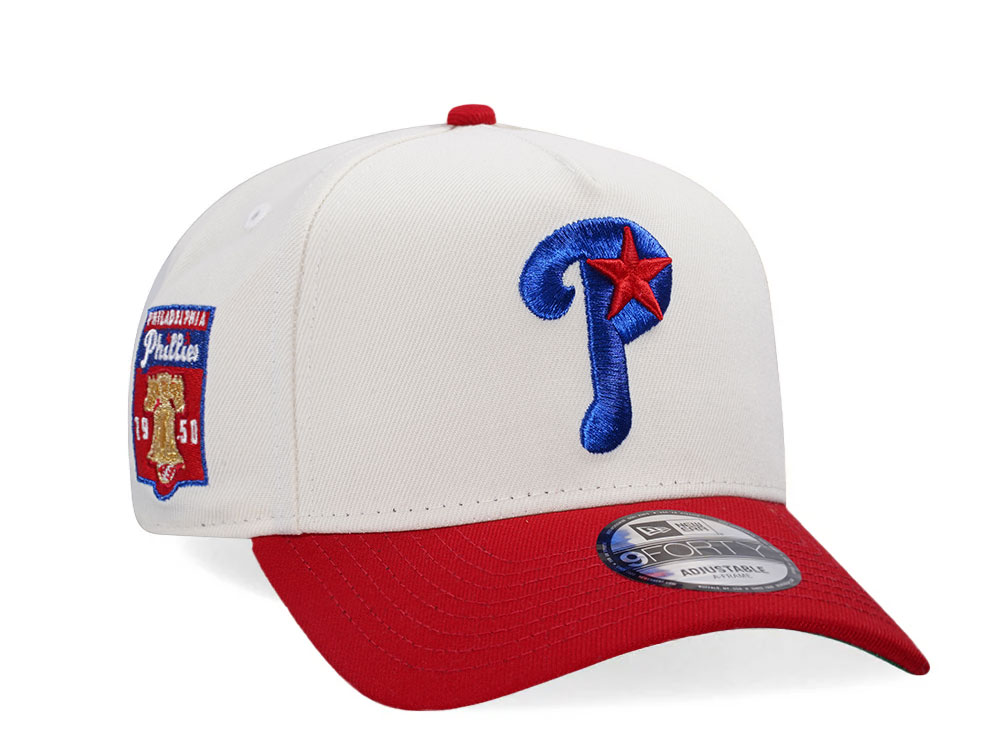 New Era Philadelphia Phillies Chrome Two Tone Edition A Frame 9Forty Snapback Gorra