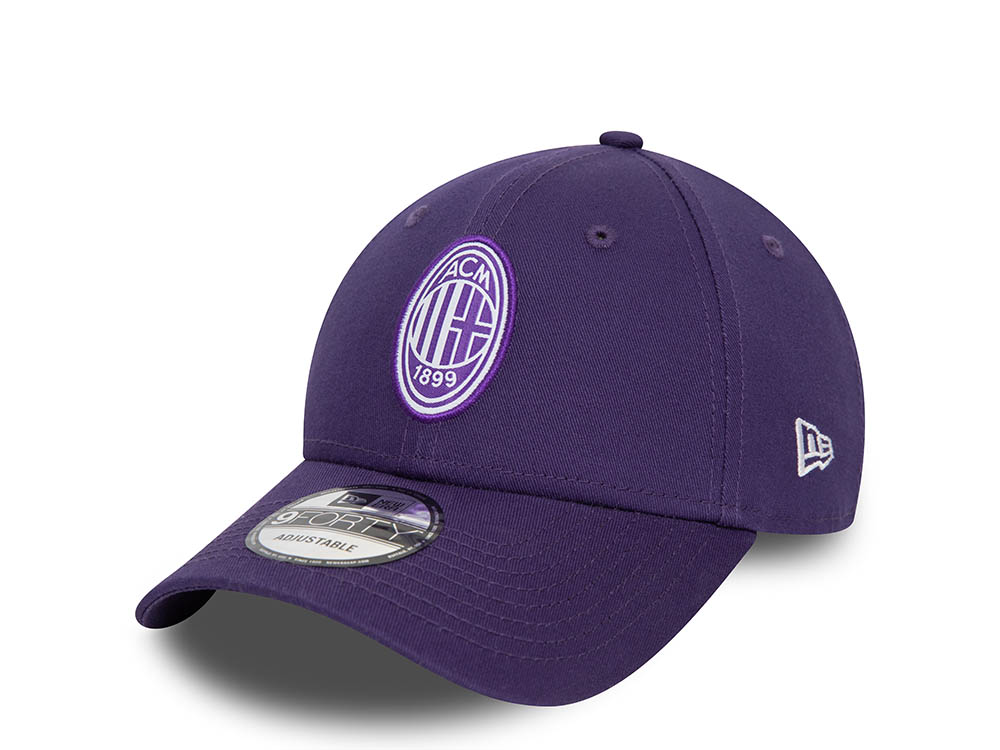 New Era AC Milan Purple Seasonal 9Forty Strapback Gorra