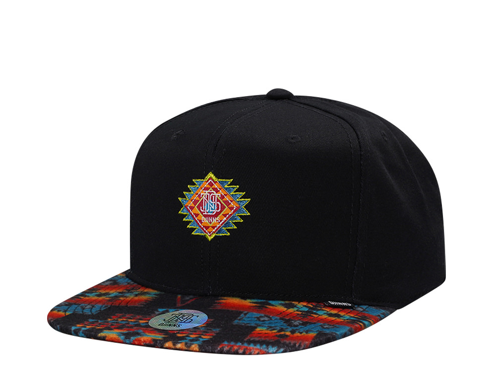 Djinns Aztek Black Snapback Gorra