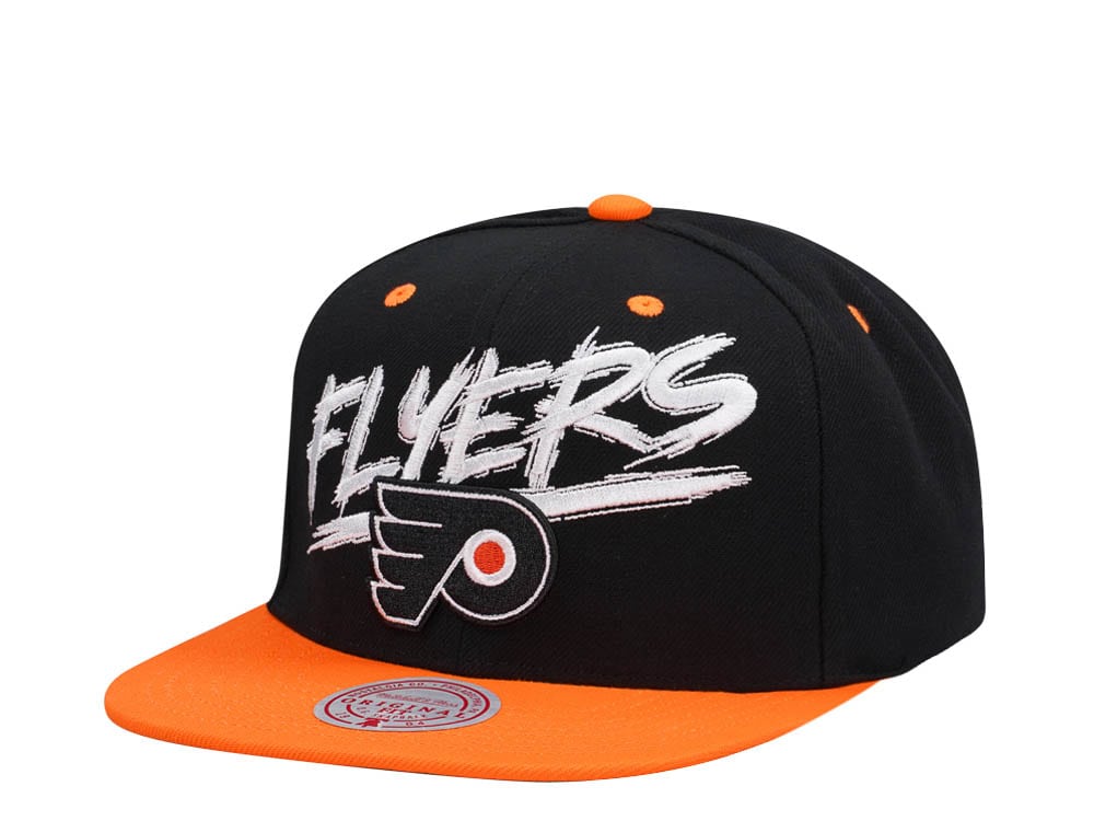 Mitchell & Ness Philadelphia Flyers Transcript Two Tone Snapback Gorra