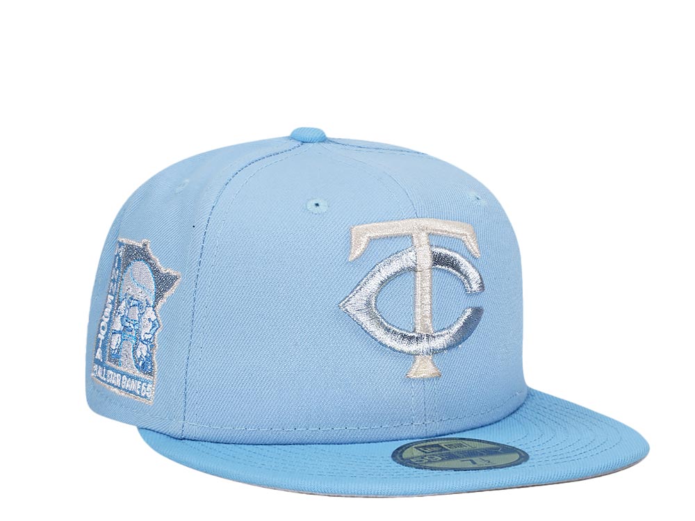 New Era Minnesota Twins All Star Game 1965 Frosty Ice Sneaky Two Tone Edition  59Fifty Fitted Gorra