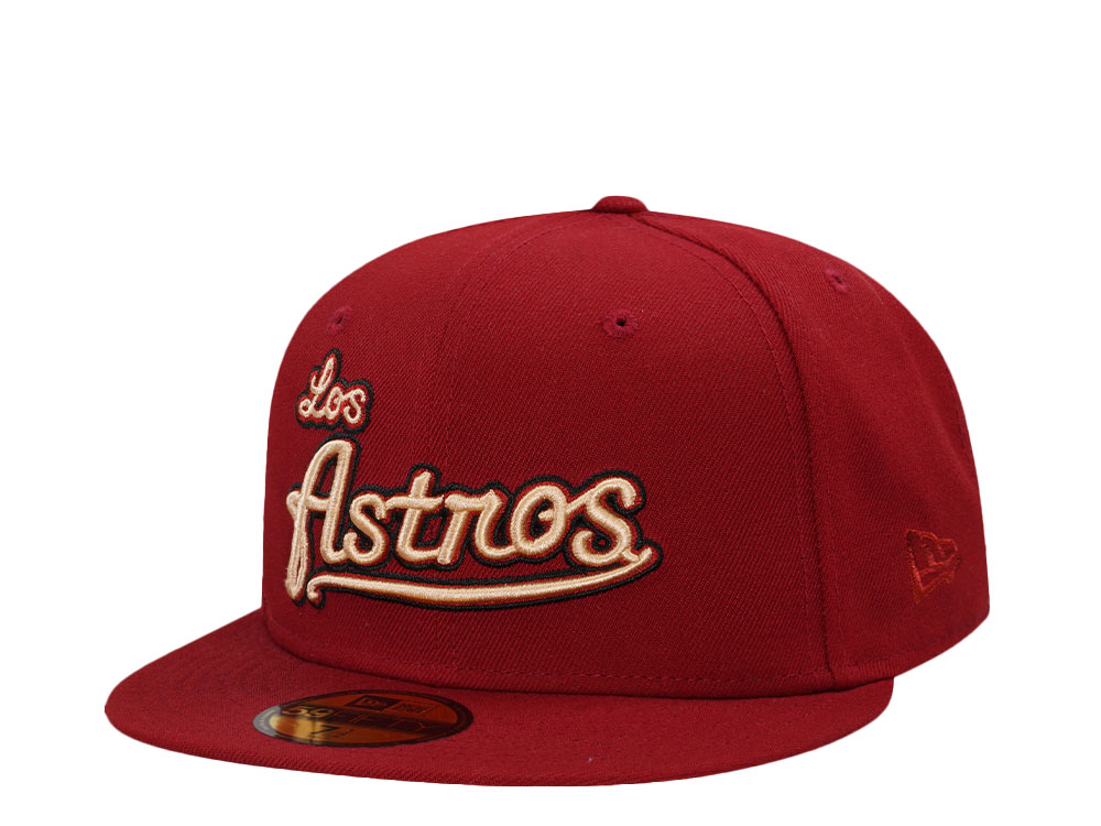 New Era Houston Astros Red Script Edition 59Fifty Fitted Gorra