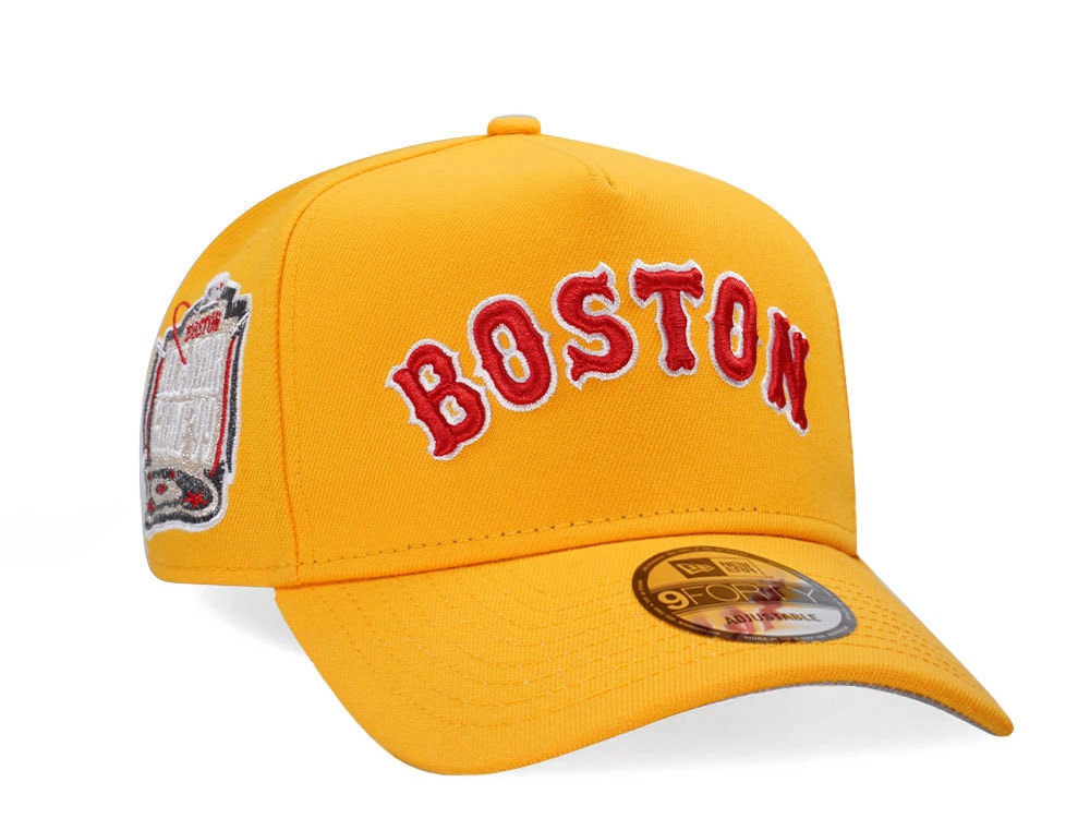 New Era Boston Red Sox All Star Game 1999 Yellow Classic A Frame 9Forty Snapback Gorra