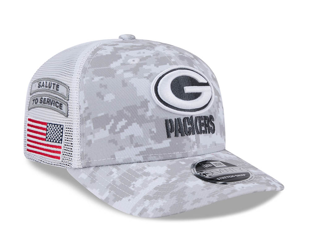 New Era Green Bay Packers Digi Camo Trucker 9Seventy Snapback Gorra