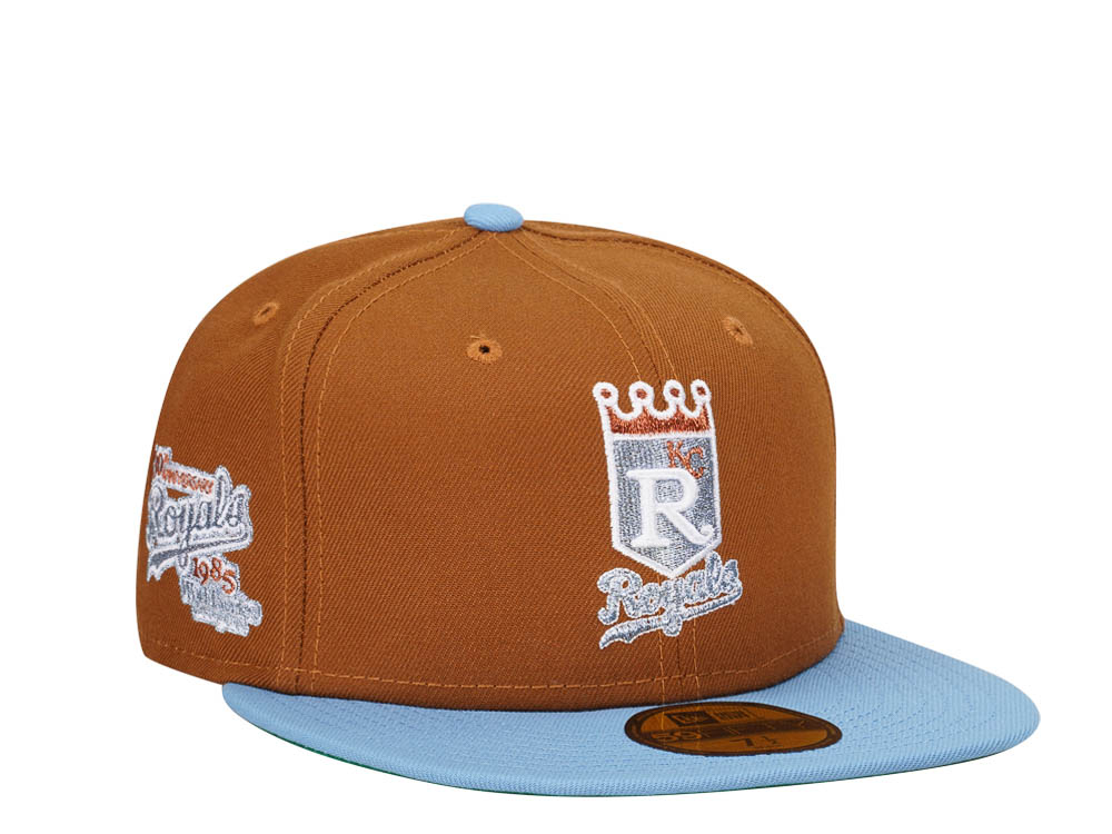 New Era Kansas City Royals 30th Anniversary Cool Metallic Prime Two Tone Edition 59Fifty Fitted Gorra