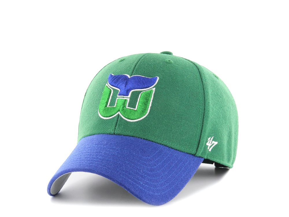 47Brand Hartford Whalers Vintage Hockey Classic Strapback Gorra