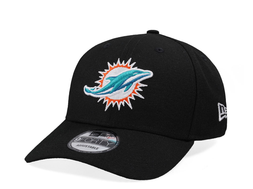 New Era Miami Dolphins Black Edition 9Forty Snapback Gorra