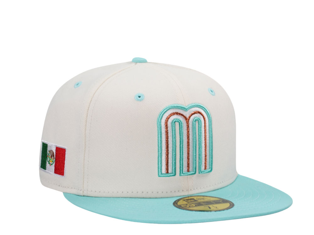 New Era Mexico Chrome Prime Two Tone Edition 59Fifty Fitted Gorra