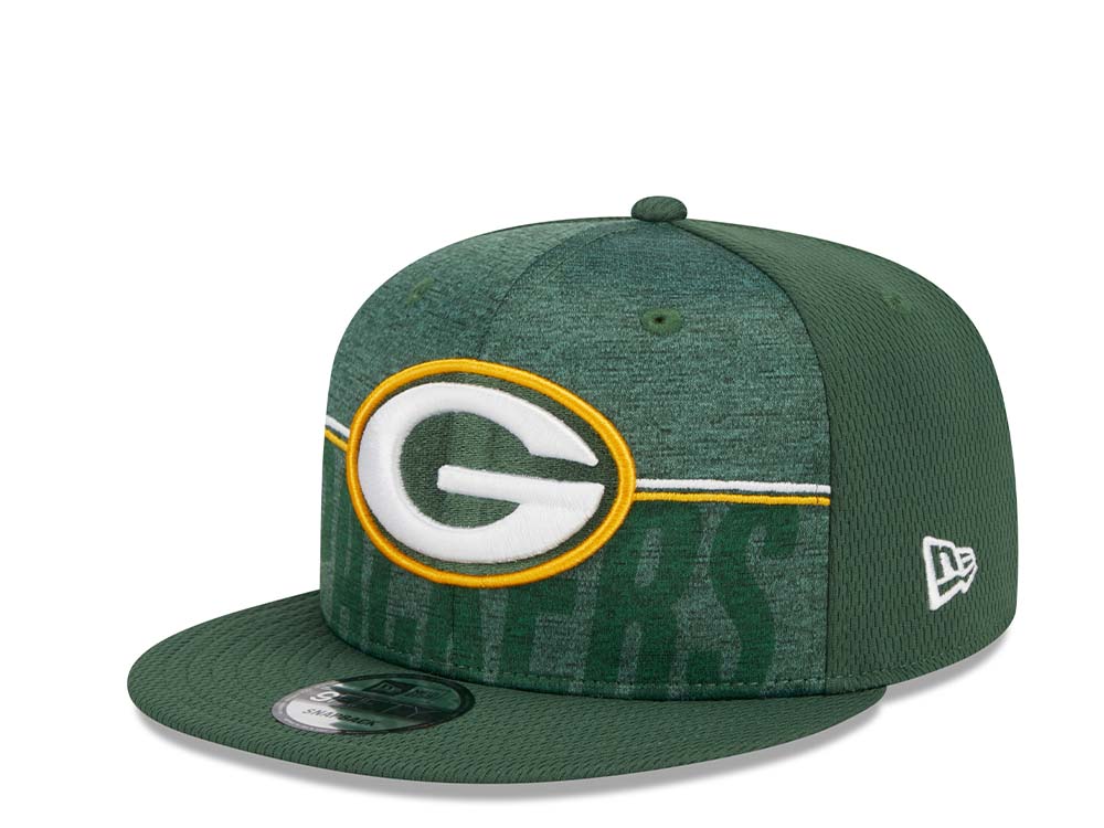 New Era Green Bay Packers NFL Training Camp 23 Green 9Fifty Snapback Gorra