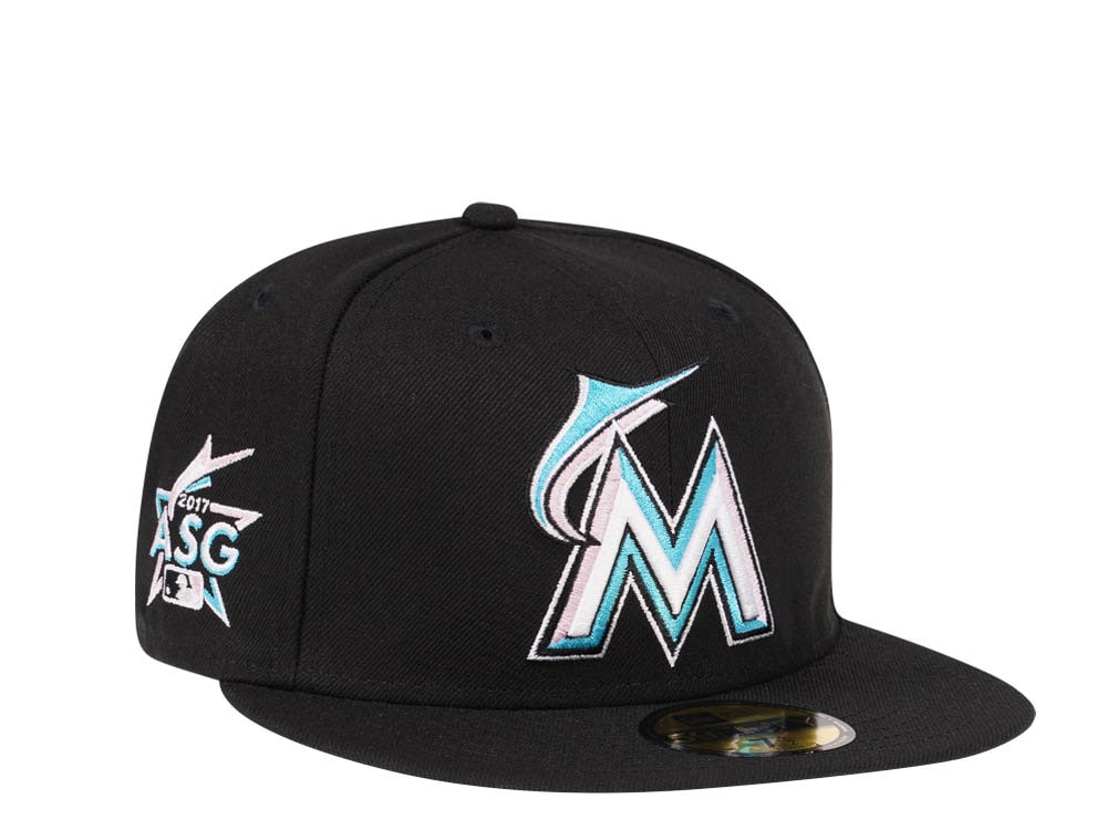 New Era Miami Marlins All Star Game 2017 Vice Pink Edition 59Fifty Fitted Gorra