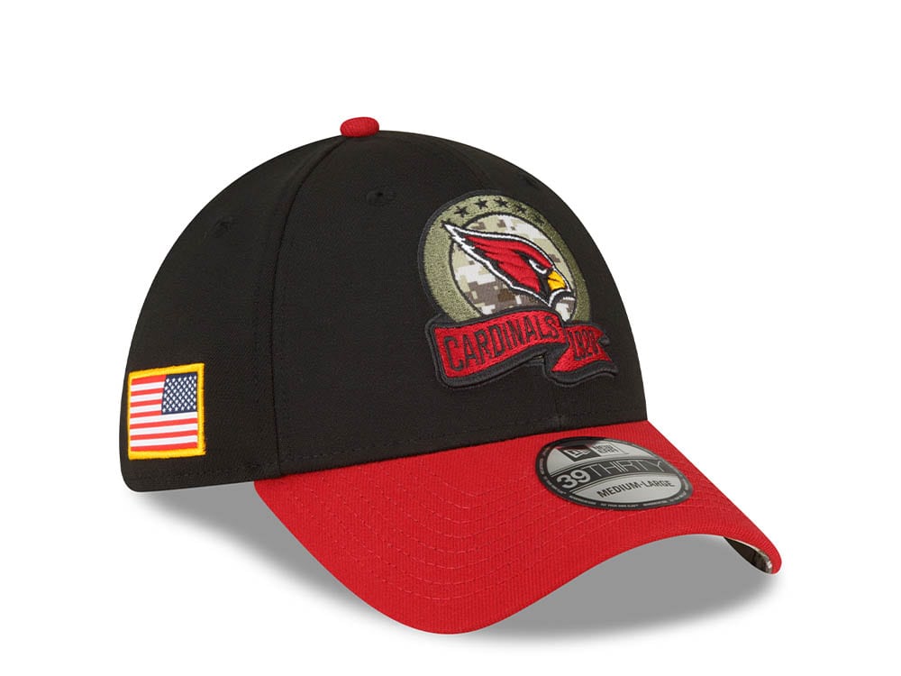 New Era Arizona Cardinals Salute to Service 2022 39Thirty Stretch Gorra