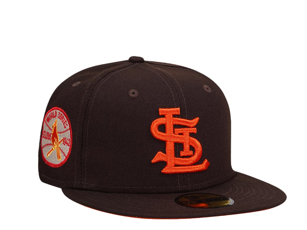 New Era St. Louis Cardinals World Series 1942 Burnt Orange Edition 59Fifty Fitted Gorra