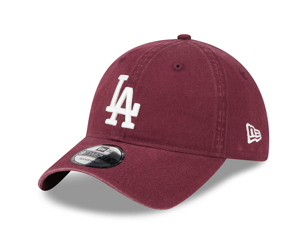 New Era Los Angeles Dodgers Essential League Maroon 9Twenty Strapback Gorra